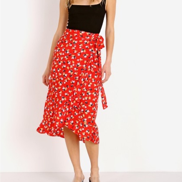 Faithfull the Brand Wrap Skirt from Anthropologie. Size M - Picture 1 of 11